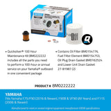 OEM Mercury / Quicksilver 8M0222222 100 Hour Maintenance Kit, Yamaha F75/F90, F90B & VF90 and F115