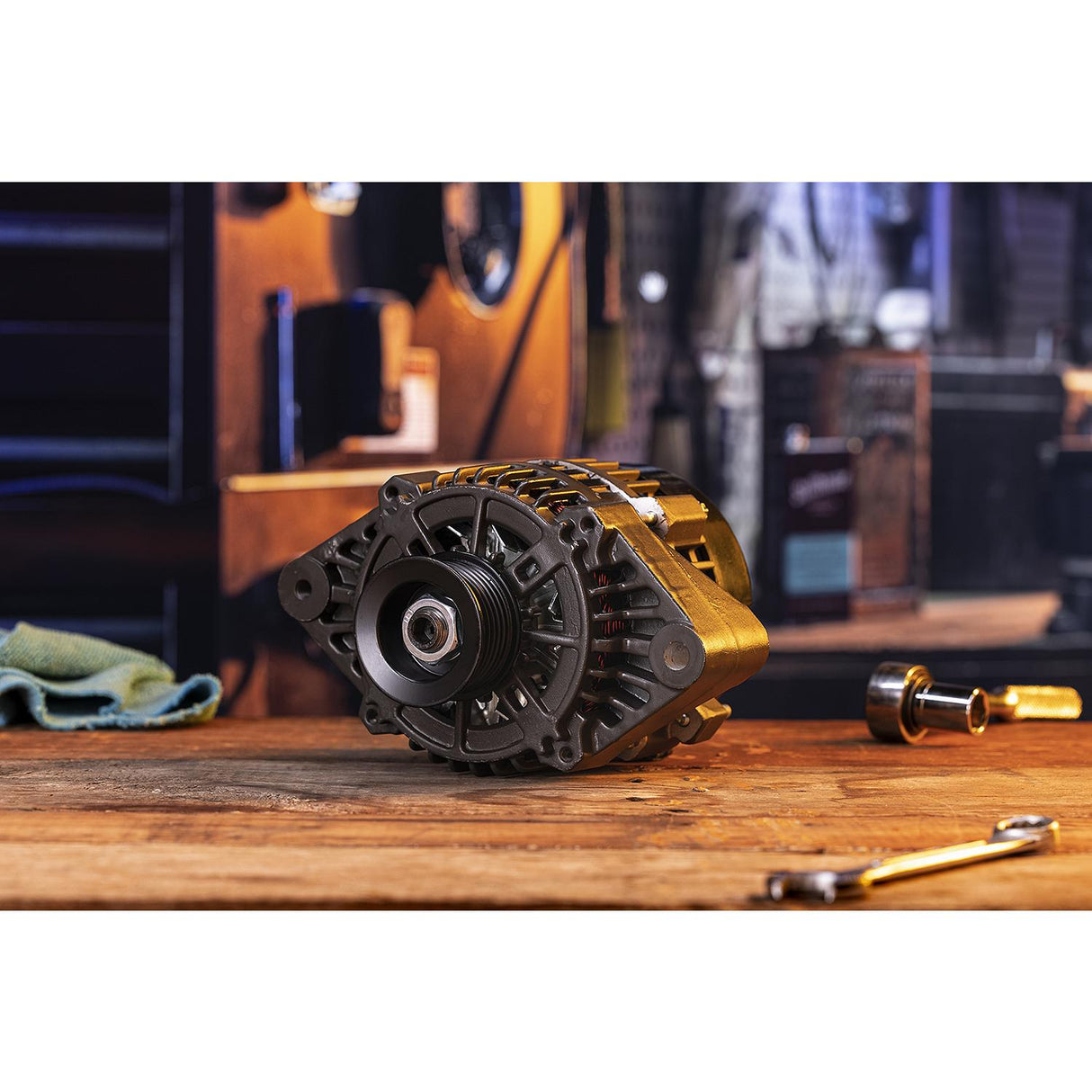 OEM Mercury / Quicksilver 8M6007503 Alternator, 12-Volt, 95 Amp for Various Marine Engine Applications