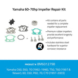 OEM Mercury / Quicksilver 8M6012798 Impeller Repair Kit - Yamaha 60-70hp