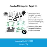 OEM Mercury / Quicksilver 8M6012800 Impeller Repair Kit - Yamaha F70