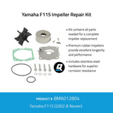 OEM Mercury / Quicksilver 8M6012804 Impeller Repair Kit - Yamaha F115