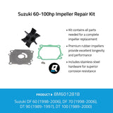 OEM Mercury / Quicksilver 8M6012818 Impeller Repair Kit - Suzuki 60-100hp
