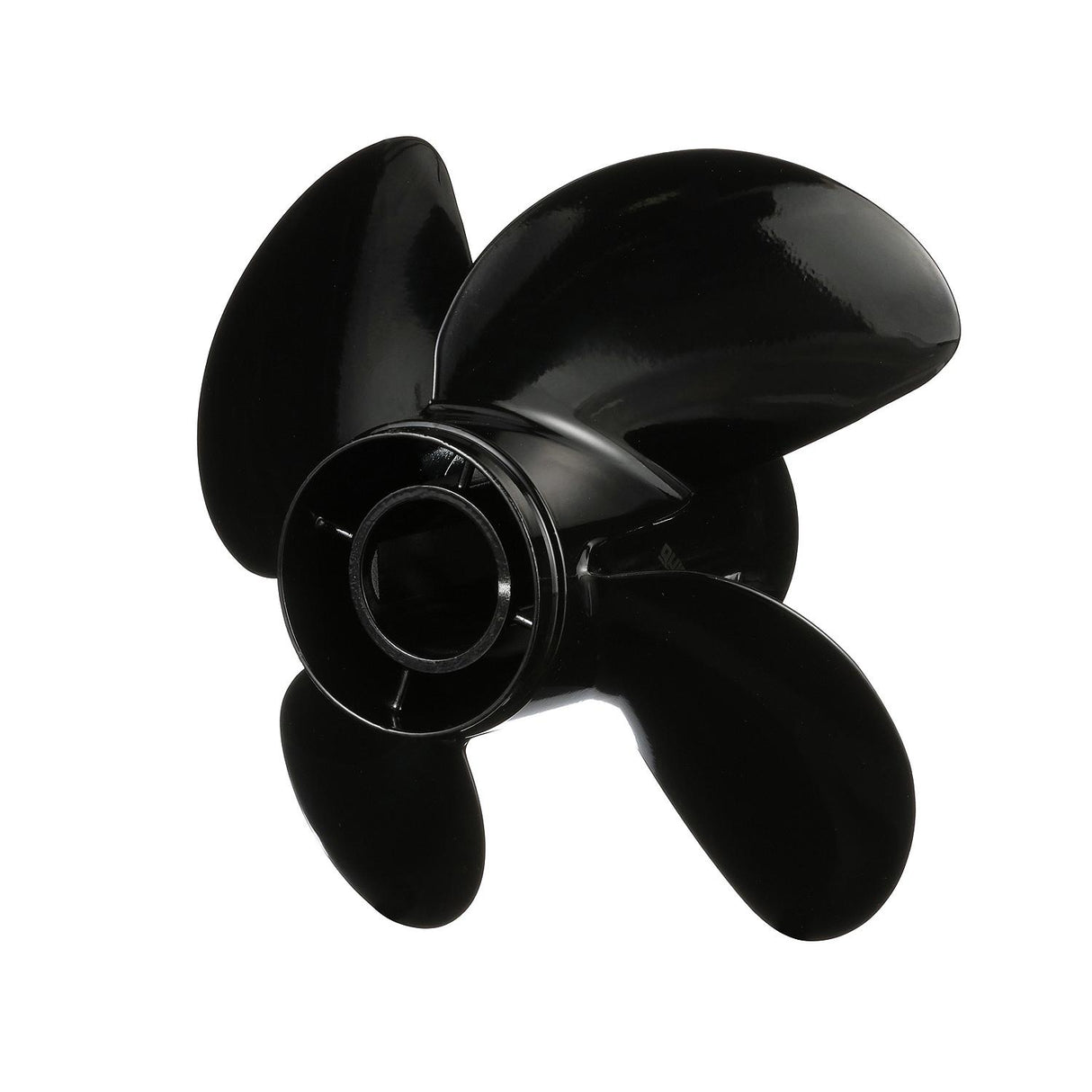 OEM Mercury / Quicksilver Nemesis 4-Blade Aluminum Propeller, 13.4" Diameter x 15" Pitch, Right Hand Rotation