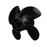 OEM Mercury / Quicksilver Nemesis 4-Blade Aluminum Propeller, 13.4" Diameter x 15" Pitch, Right Hand Rotation