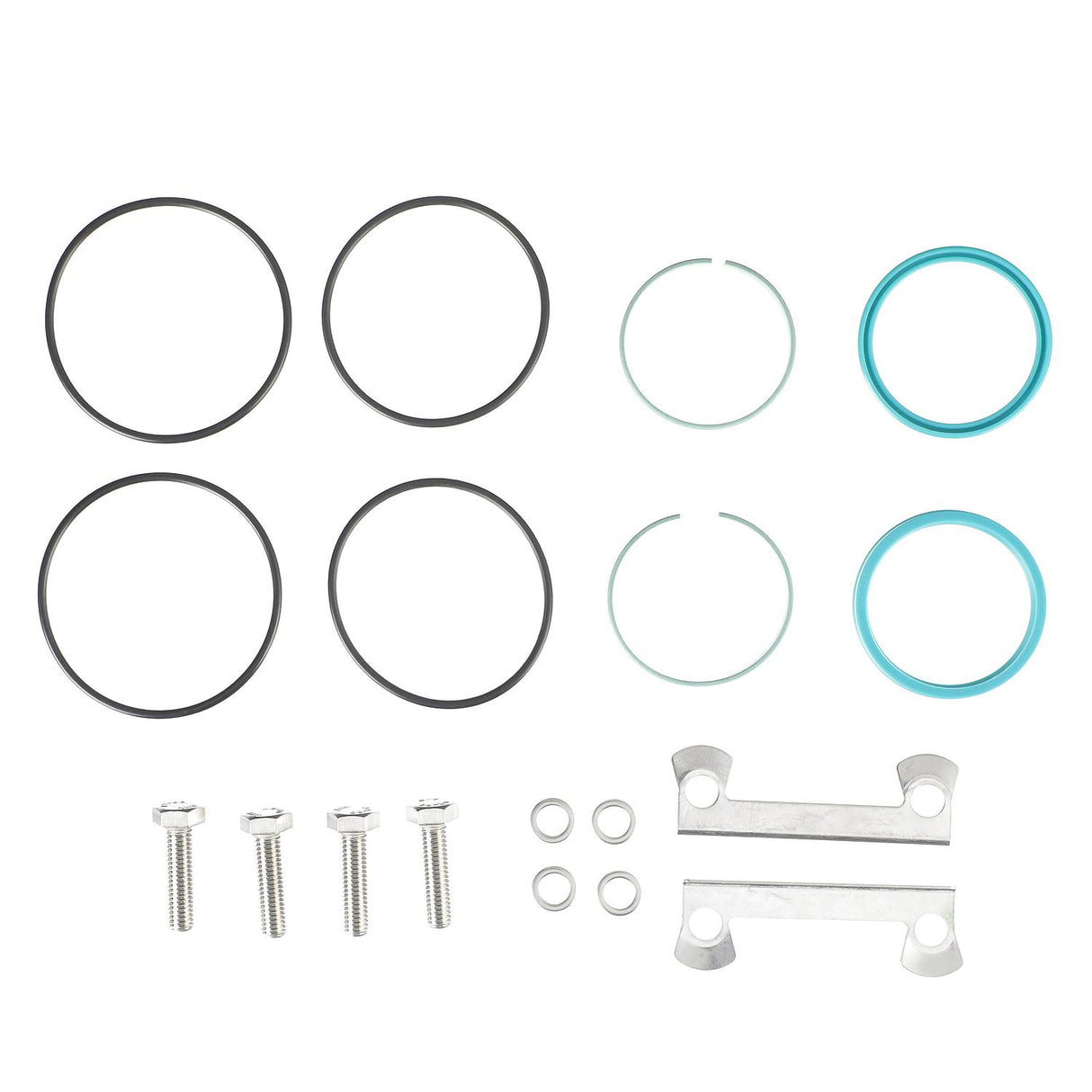 OEM Mercury / Quicksilver 8M0045604 Steering Cylinder Seal Kit for Select Mercury 4-Stroke 65-400hp Outboards