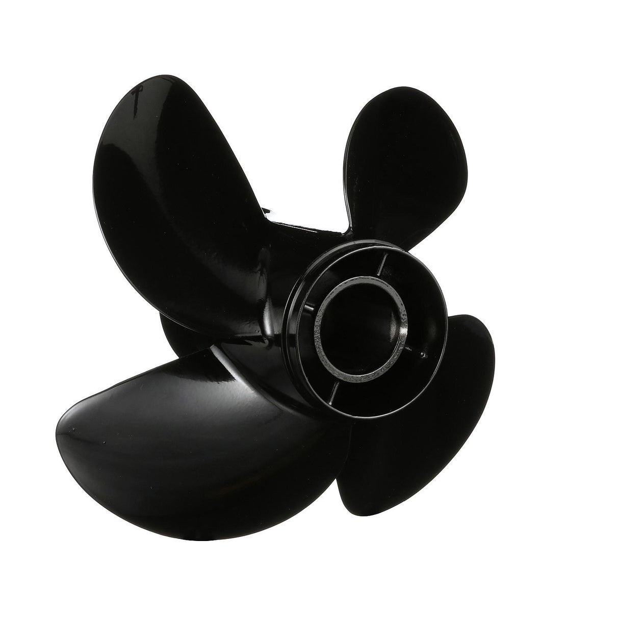 OEM Mercury / Quicksilver Nemesis 4-Blade Aluminum Propeller, 14" Diameter x 17" Pitch, Right Hand Rotation