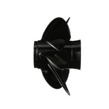 OEM Mercury / Quicksilver Nemesis 4-Blade Aluminum Propeller, 14" Diameter x 17" Pitch, Right Hand Rotation