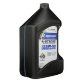 Mercury Racing 8M0078014 SAE 25W-50 Synthetic Blend High Performance 4-Stroke Marine Engine Oil - 1 Gallon