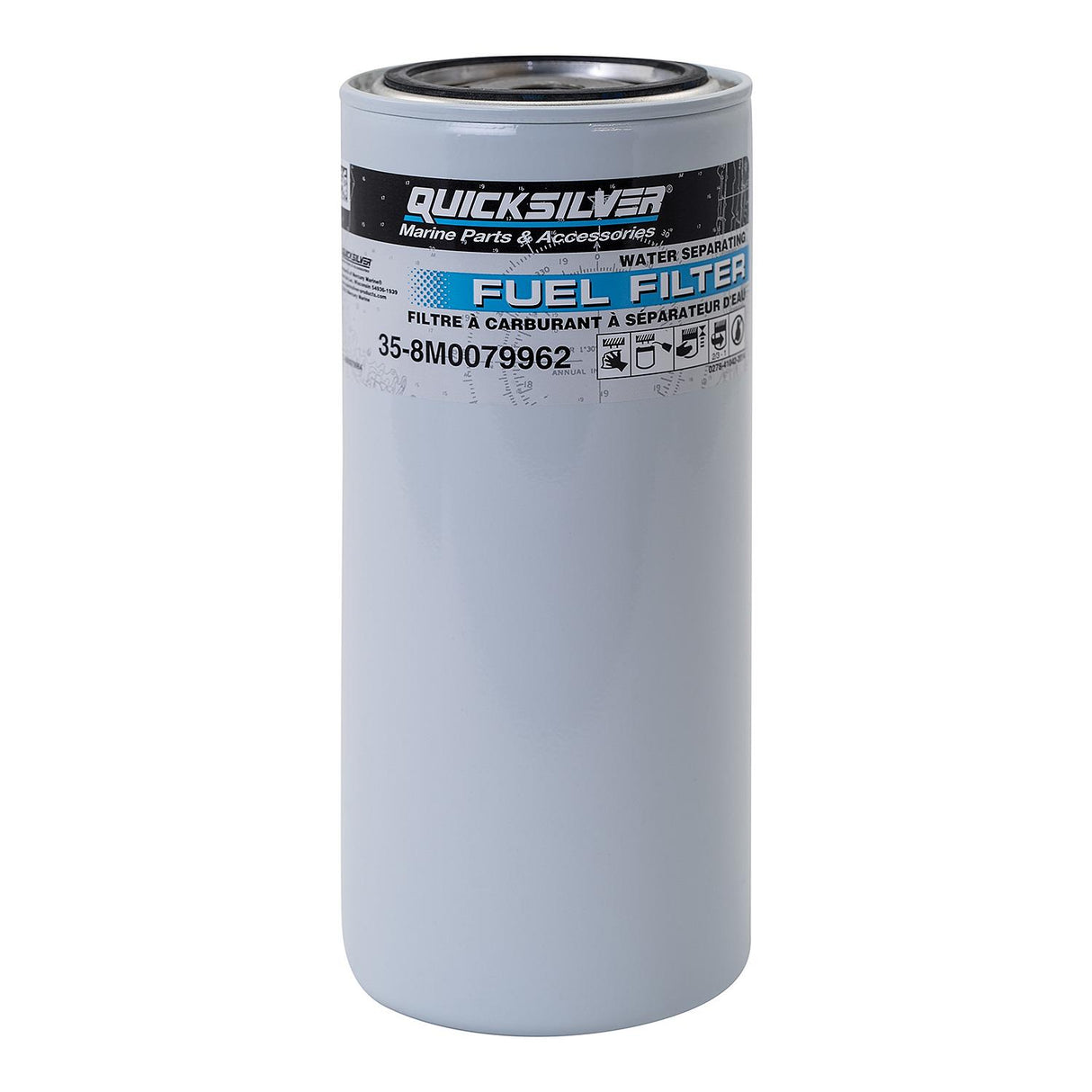 OEM Mercury / Quicksilver 8M0079962 High Capacity Water Separating Fuel Filter Element