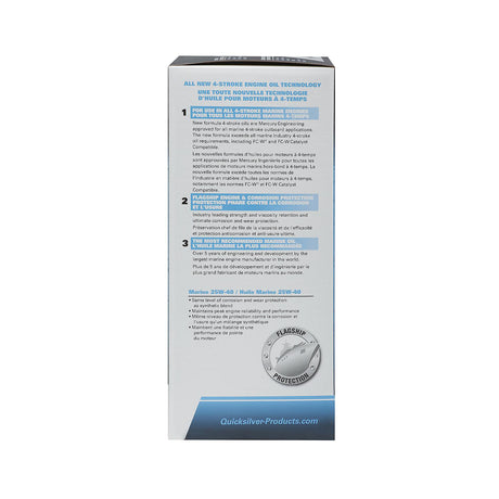 OEM Mercury / Quicksilver 25W-40 Oil Change Kit for 4-Stroke 15hp and 20hp Mercury Outboards