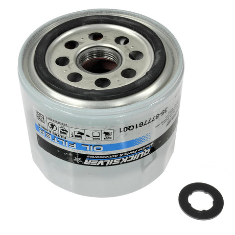 OEM Mercury / Quicksilver 25W-40 Oil Change Kit for 4-Stroke 75hp, 90hp and 115hp Mercury 1.7L Outboards