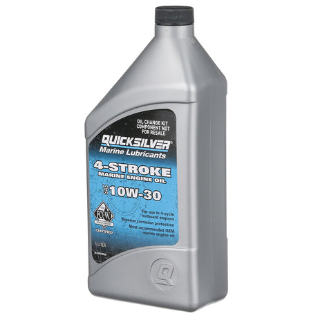 OEM Mercury / Quicksilver 10W-30 Oil Change Kit for 4-Stroke 75hp, 90hp and 115hp Mercury 2.1L Outboards