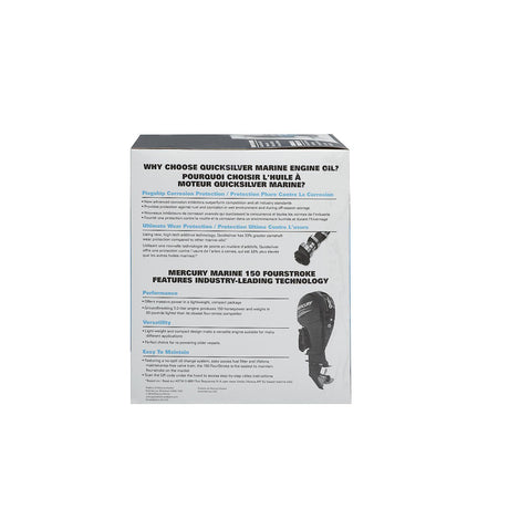 OEM Mercury / Quicksilver 10W-30 Oil Change Kit for 4-Stroke 150hp Mercury and Mariner Outboards