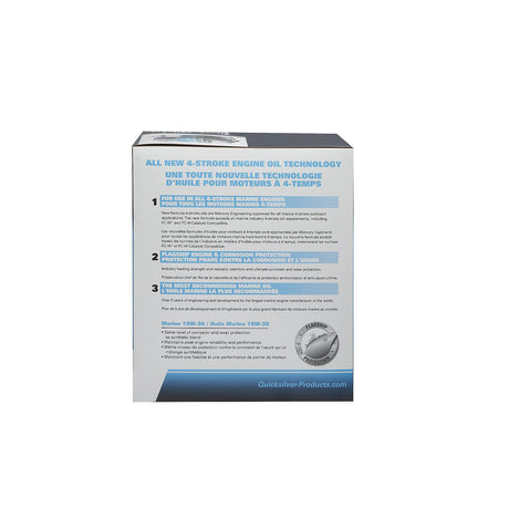 OEM Mercury / Quicksilver 10W-30 Oil Change Kit for 4-Stroke 150hp Mercury and Mariner Outboards