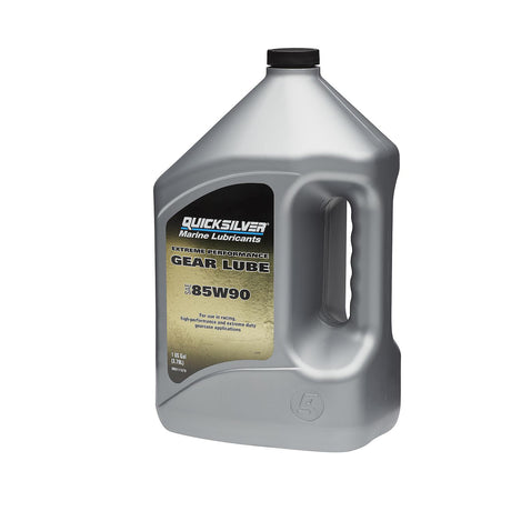 OEM Mercury / Quicksilver 85W-90 Extreme Performance Gear Lube For Outboard and Sterndrive Engines, 1 Gallon 8M0111679