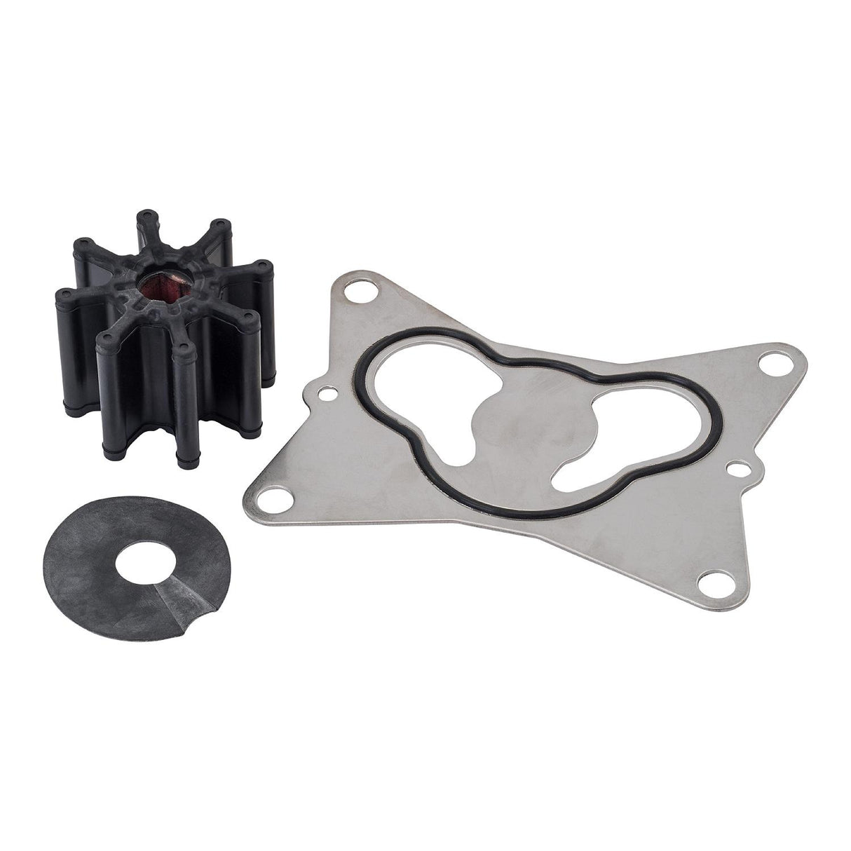 OEM Mercury / Quicksilver 8M0137221 Heavy Duty Sea Water Pump Impeller Repair Kit, 4.5L and 6.2L MerCruiser V6 and V8 Engines