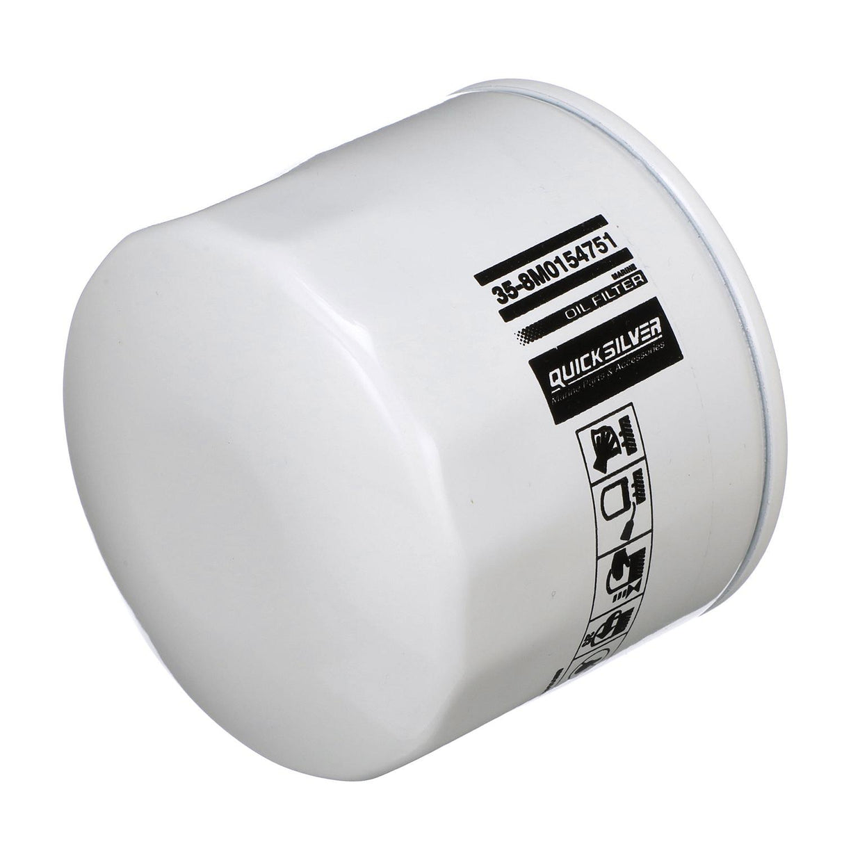 OEM Mercury / Quicksilver 8M0154751 Oil Filter for Various Marine Engines