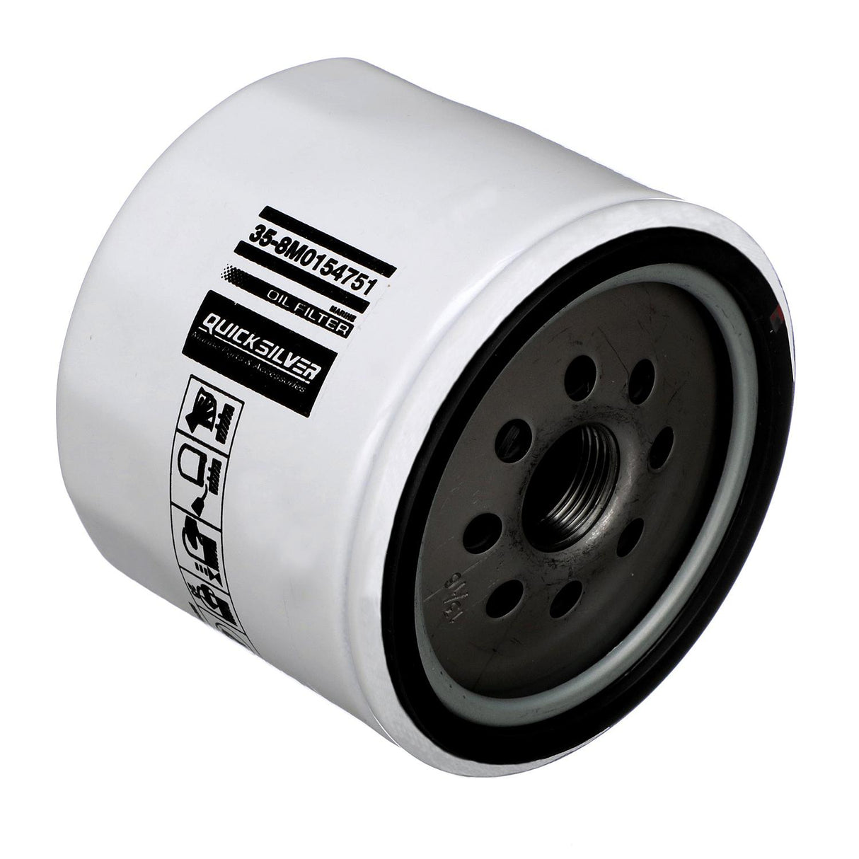 OEM Mercury / Quicksilver 8M0154751 Oil Filter for Various Marine Engines