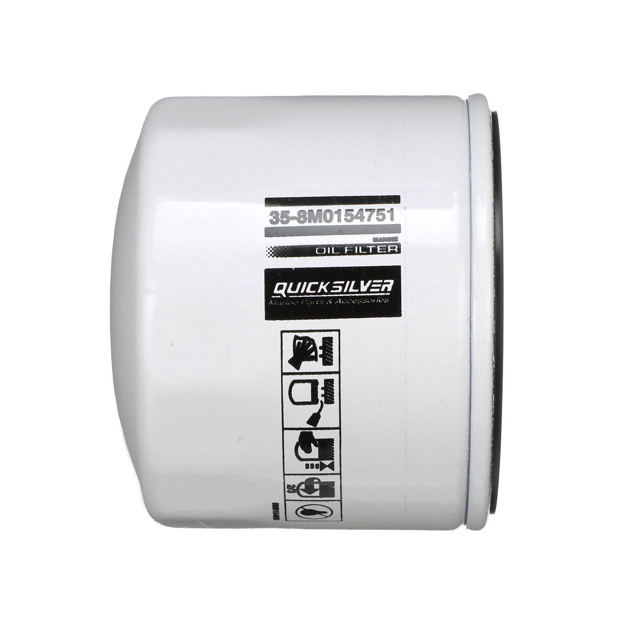 OEM Mercury / Quicksilver 8M0154751 Oil Filter for Various Marine Engines