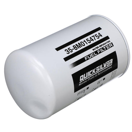 OEM Mercury / Quicksilver 8M0154754 Water Separating Fuel Filter for Select Yamaha 2-Stroke and 4-Stroke Outboards