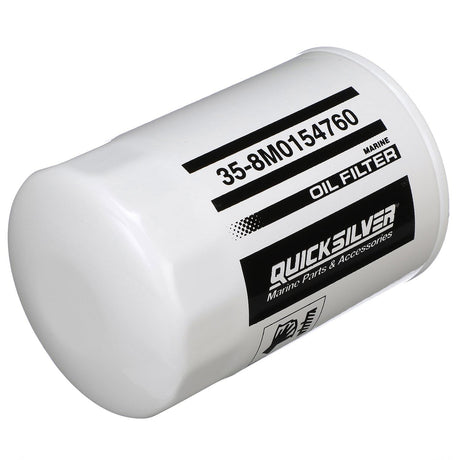 OEM Mercury / Quicksilver 8M0154760 Oil Filter for Various Marine Engines