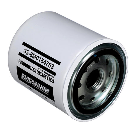 OEM Mercury / Quicksilver 8M0154763 Water Separating Fuel Filter for Select Johnson/Evinrude Mid-Late 1990s 250/300hp Outboards