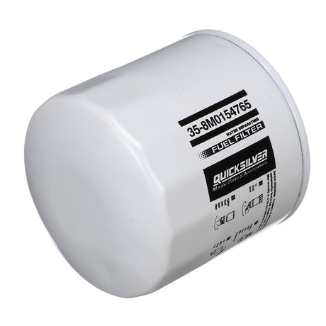 OEM Mercury / Quicksilver 8M0154765 Water Separating Fuel Filter for Various Marine Engines