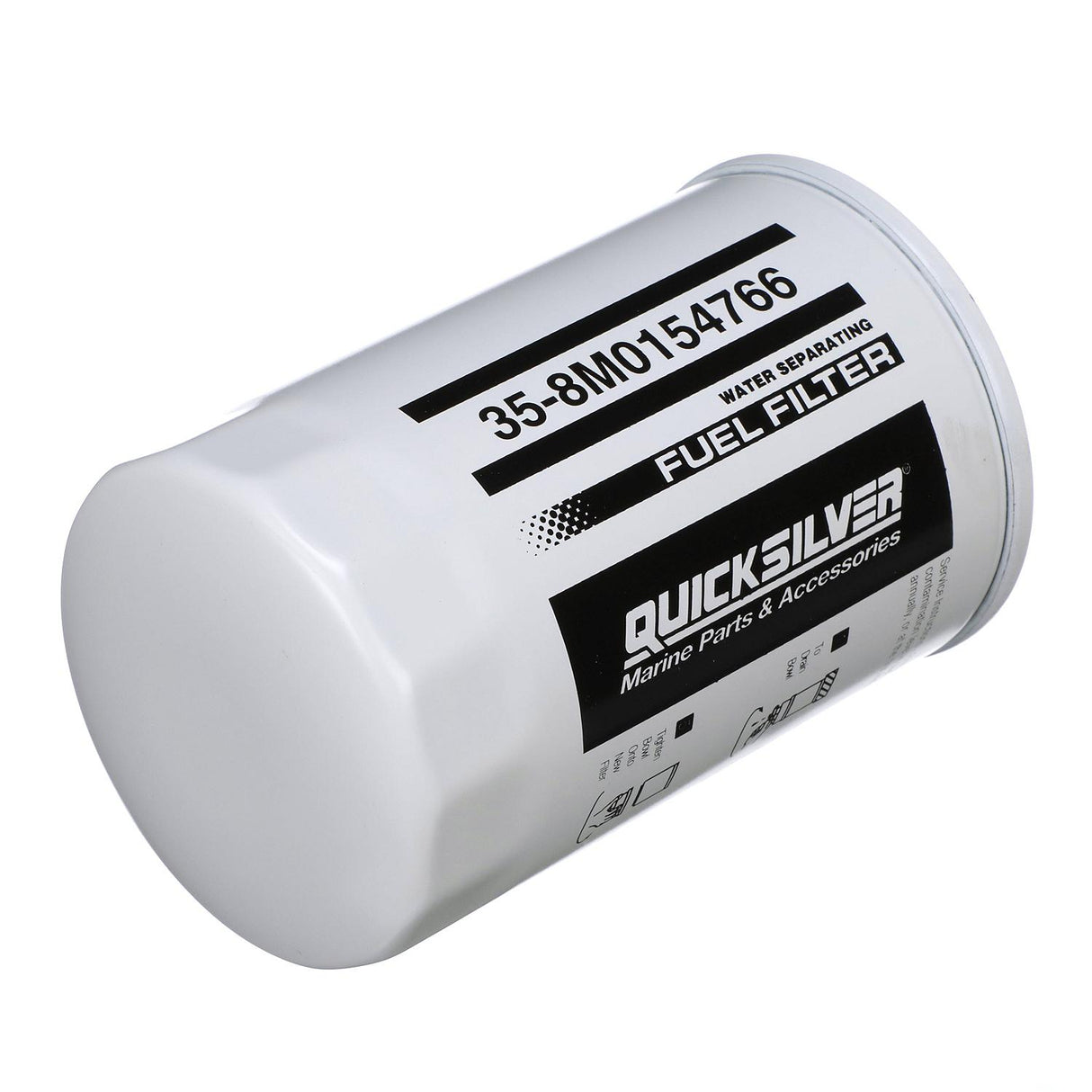 OEM Mercury / Quicksilver 8M0154766 Water Separating Fuel Filter for Select Yamaha 2-Stroke & 4-Stroke up to 115hp Outboards