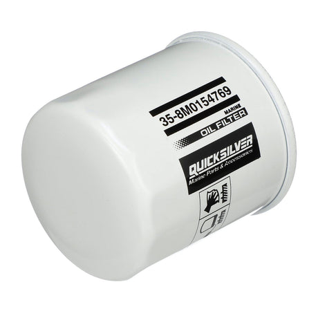 OEM Mercury / Quicksilver 8M0154769 Oil Filter for Various Marine Engines