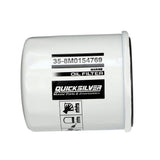 OEM Mercury / Quicksilver 8M0154769 Oil Filter for Various Marine Engines