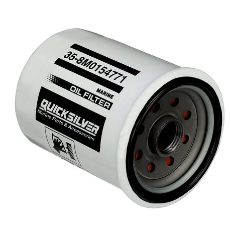 OEM Mercury / Quicksilver 8M0154771 Oil Filter for Various Marine Engines