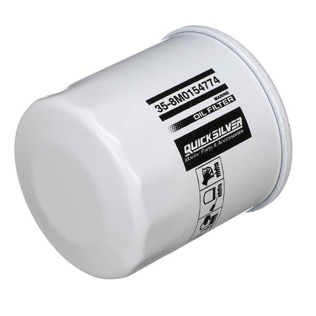 OEM Mercury / Quicksilver 8M0154774 Oil Filter for Various Marine Engines