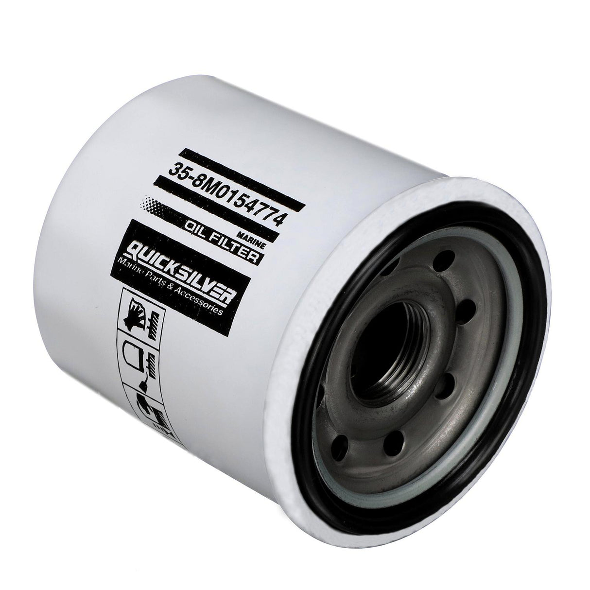 OEM Mercury / Quicksilver 8M0154774 Oil Filter for Various Marine Engines