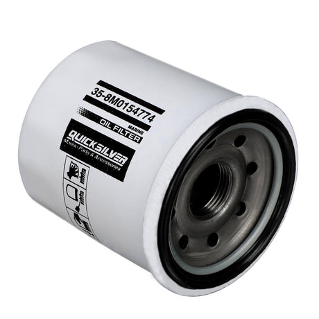 OEM Mercury / Quicksilver 8M0154774 Oil Filter for Various Marine Engines