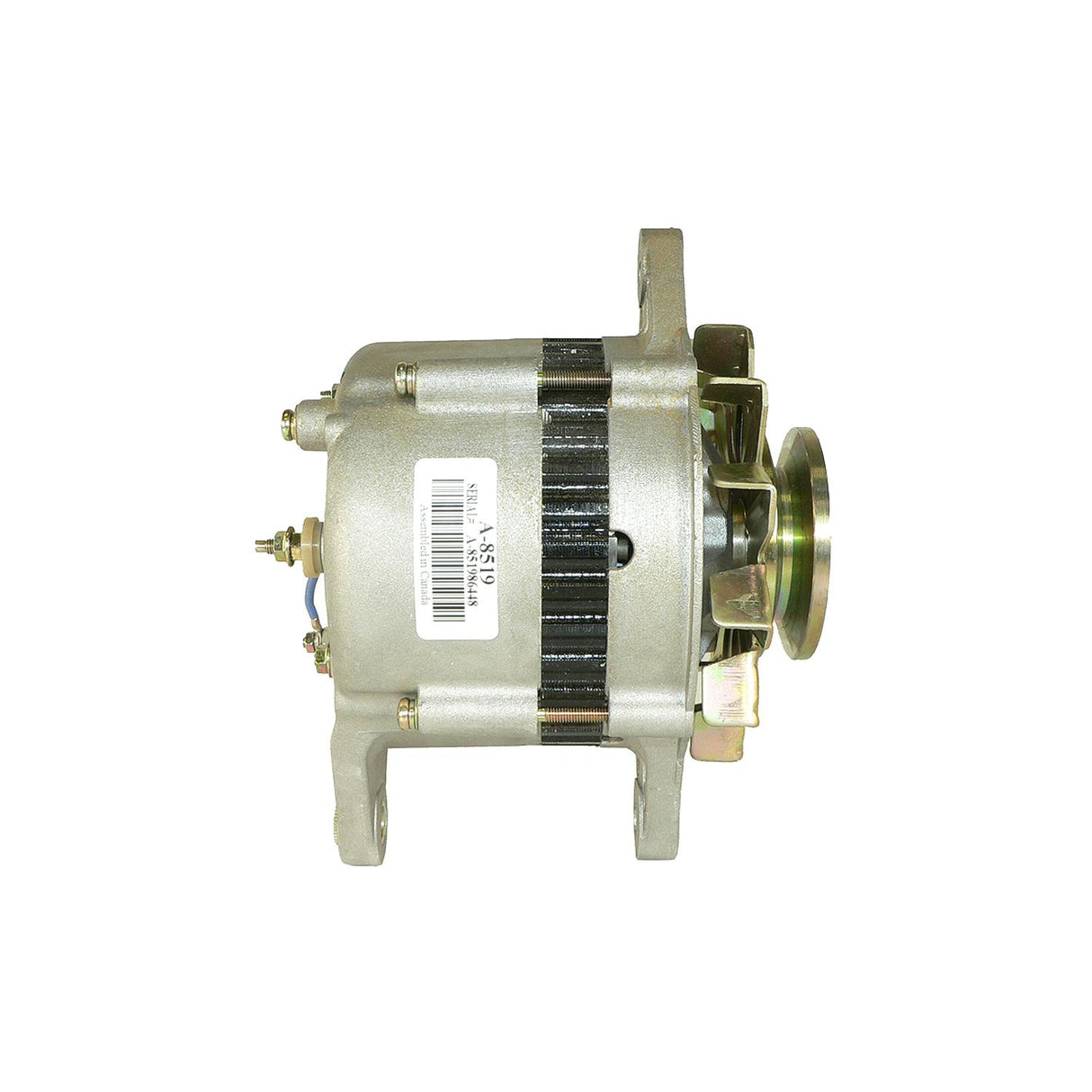 OEM Mercury / Quicksilver 8M6007517 Alternator, 12-Volt 55 Amp for Yanmar, Hitachi