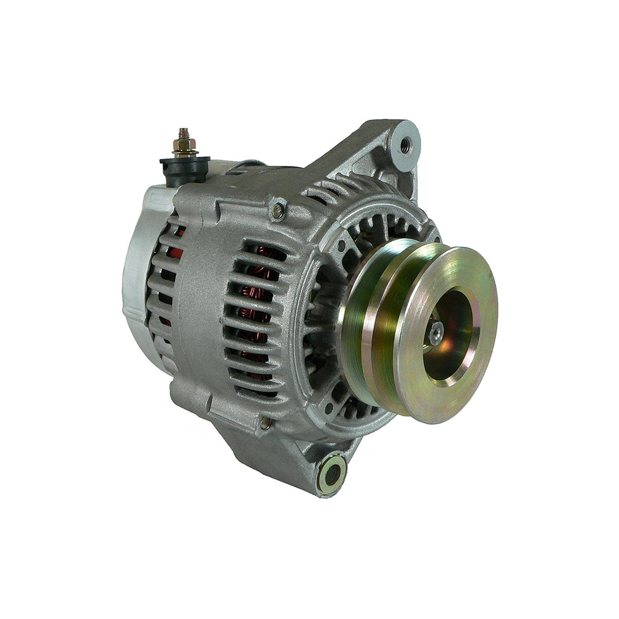 OEM Mercury / Quicksilver 8M6007520 Alternator, 12-Volt 80 Amp, Yanmar Denso