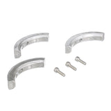 Quicksilver 8M6008002 Aluminum Anode 3-Piece Kit for Volvo Sterndrives