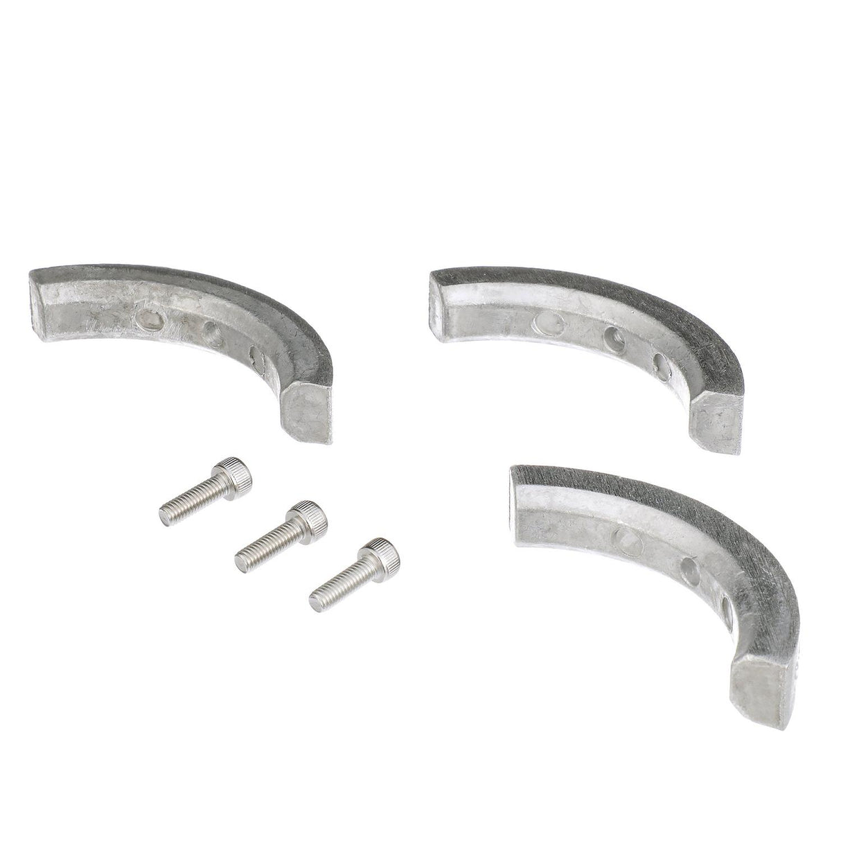 Quicksilver 8M6008002 Aluminum Anode 3-Piece Kit for Volvo Sterndrives
