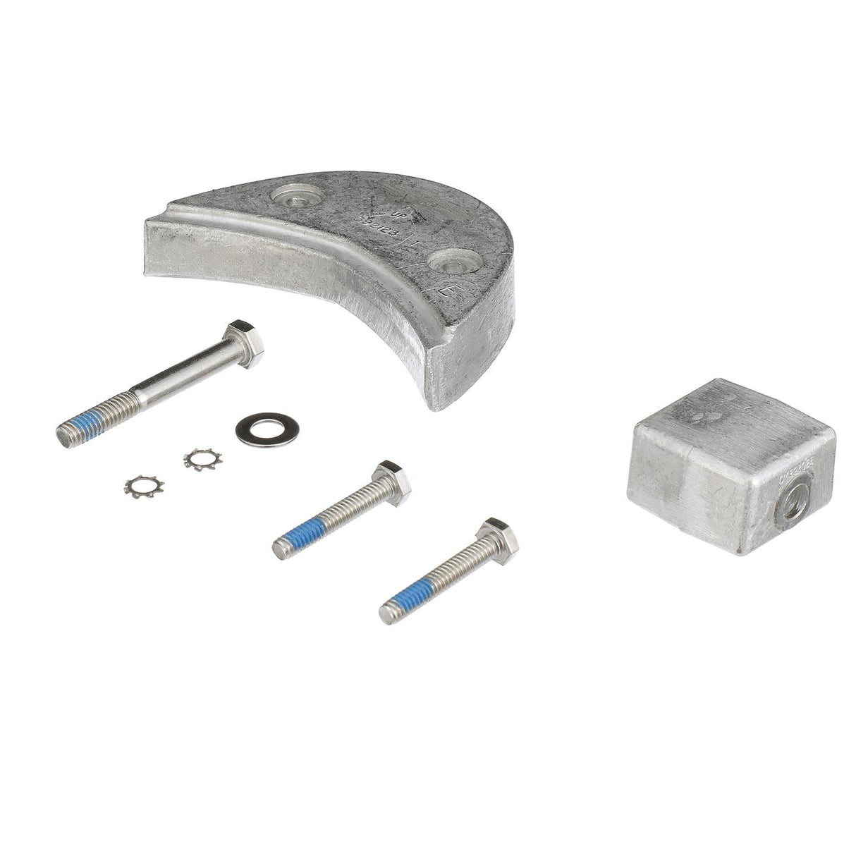 Quicksilver 8M6008007 Aluminum Anode Kit for BRP/OMC Outboards, V4