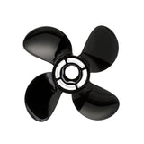 OEM Mercury / Quicksilver Nemesis 4-Blade Aluminum Propeller, 10.1" Diameter x 15" Pitch, Right Hand Rotation