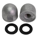 OEM Mercury / Quicksilver Aluminum Transom Nut Anode Kit 55989Q9