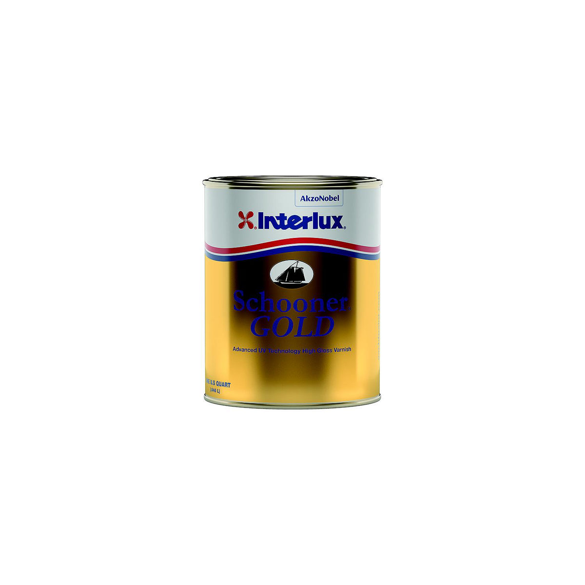 Interlux Schooner Gold representative product packaging