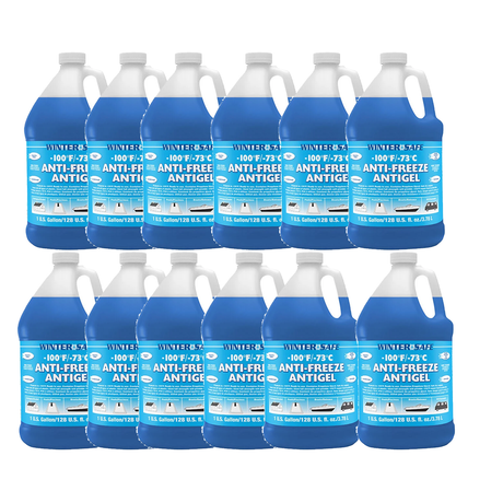 StarBrite Wintersafe -100°F Marine Boat Antifreeze Gallon Multipack (3, 6, 12, 24)