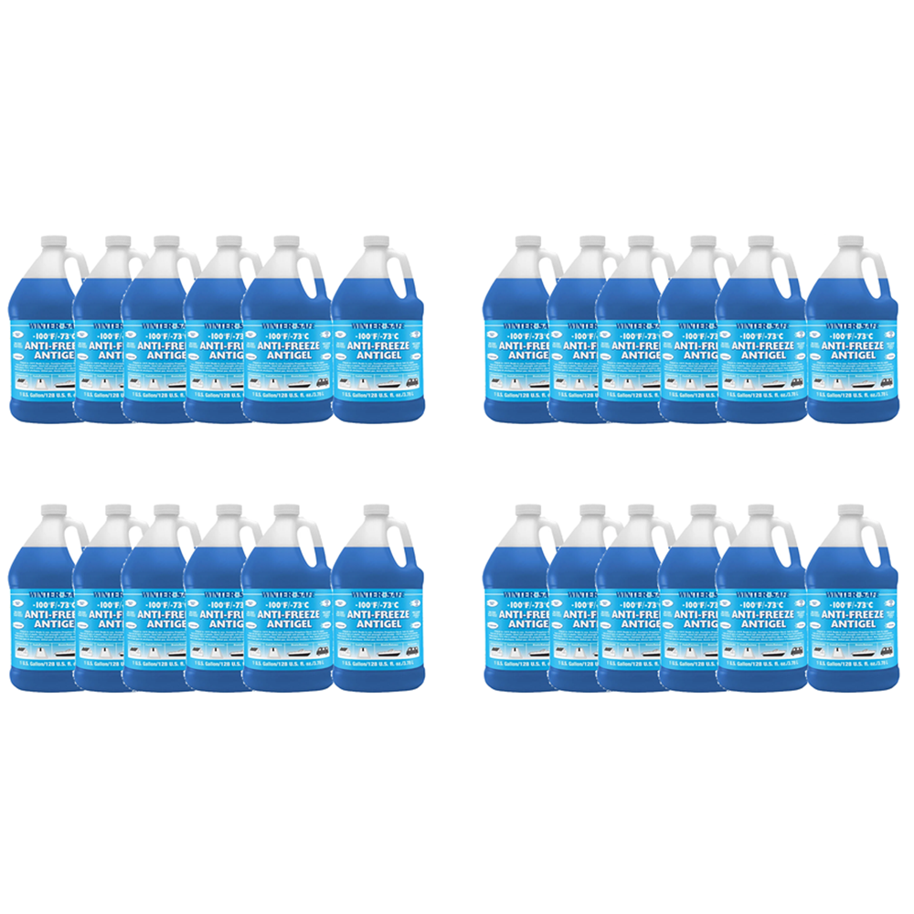 StarBrite Wintersafe -100°F Marine Boat Antifreeze Gallon Multipack (3, 6, 12, 24)