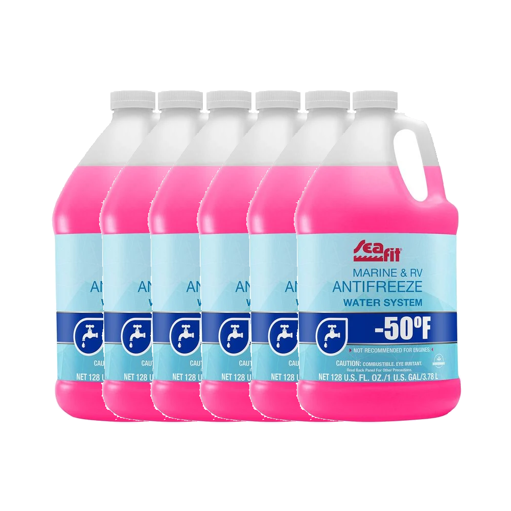 Marine & RV Water System Antifreeze -50°F  Glycol/Alcohol Multipack (6, 12, 24)
