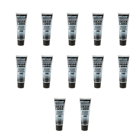 OEM Mercury / Quicksilver 802851Q02 SAE 90 High Performance Gear Lube, 8 Oz. — pack of 12 supplier units