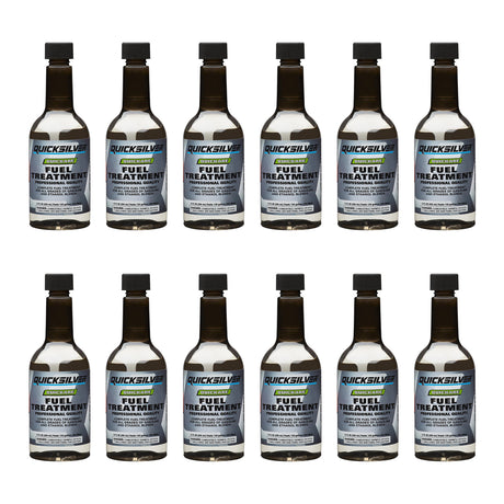 OEM Mercury / Quicksilver Quickare 8M0047920 Fuel Treatment Additive, 12 Oz. — pack of 12 supplier units