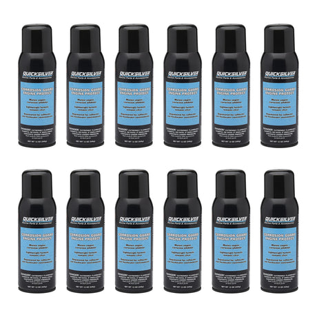 OEM Mercury / Quicksilver Corrosion Guard Engine Protect Rust Inhibitor, 12 Oz. — pack of 12 supplier units