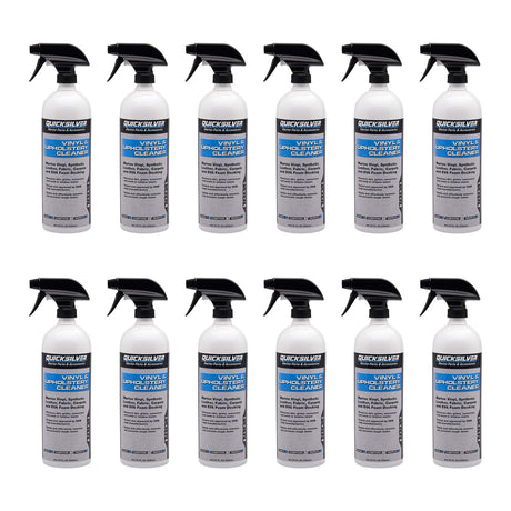 OEM Mercury / Quicksilver Vinyl & Upholstery Cleaner Multi Cleaner For Boat's, RV's, Powersports and Home  - 32 oz. 8M0231471 — pack of 12 supplier units