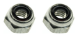 Mercury 859124 lock nuts — pack of 2, two exact product photos